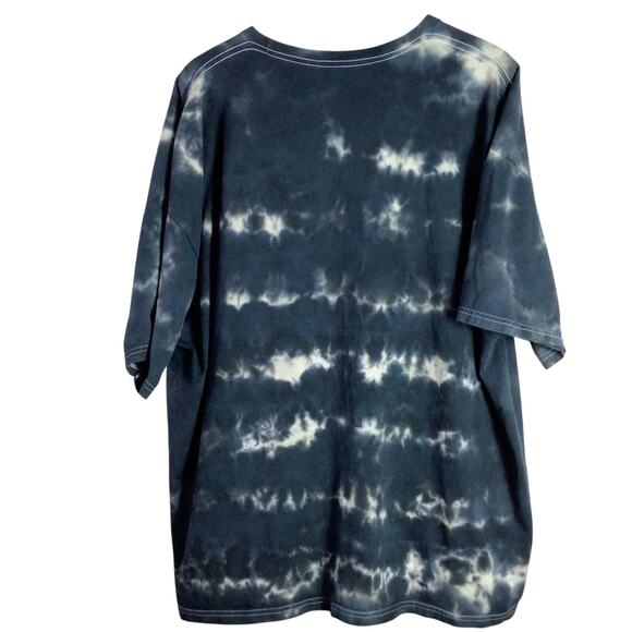 Authentic Jimmy Hendrix Live In Concert Tie Dye Shirt Black 3XL BIG - Picture 4 of 4